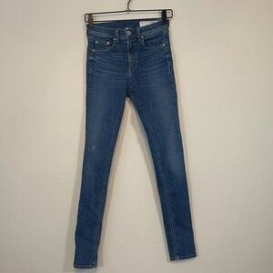 RAG & Bone - High Rise Skinny in EL Wash